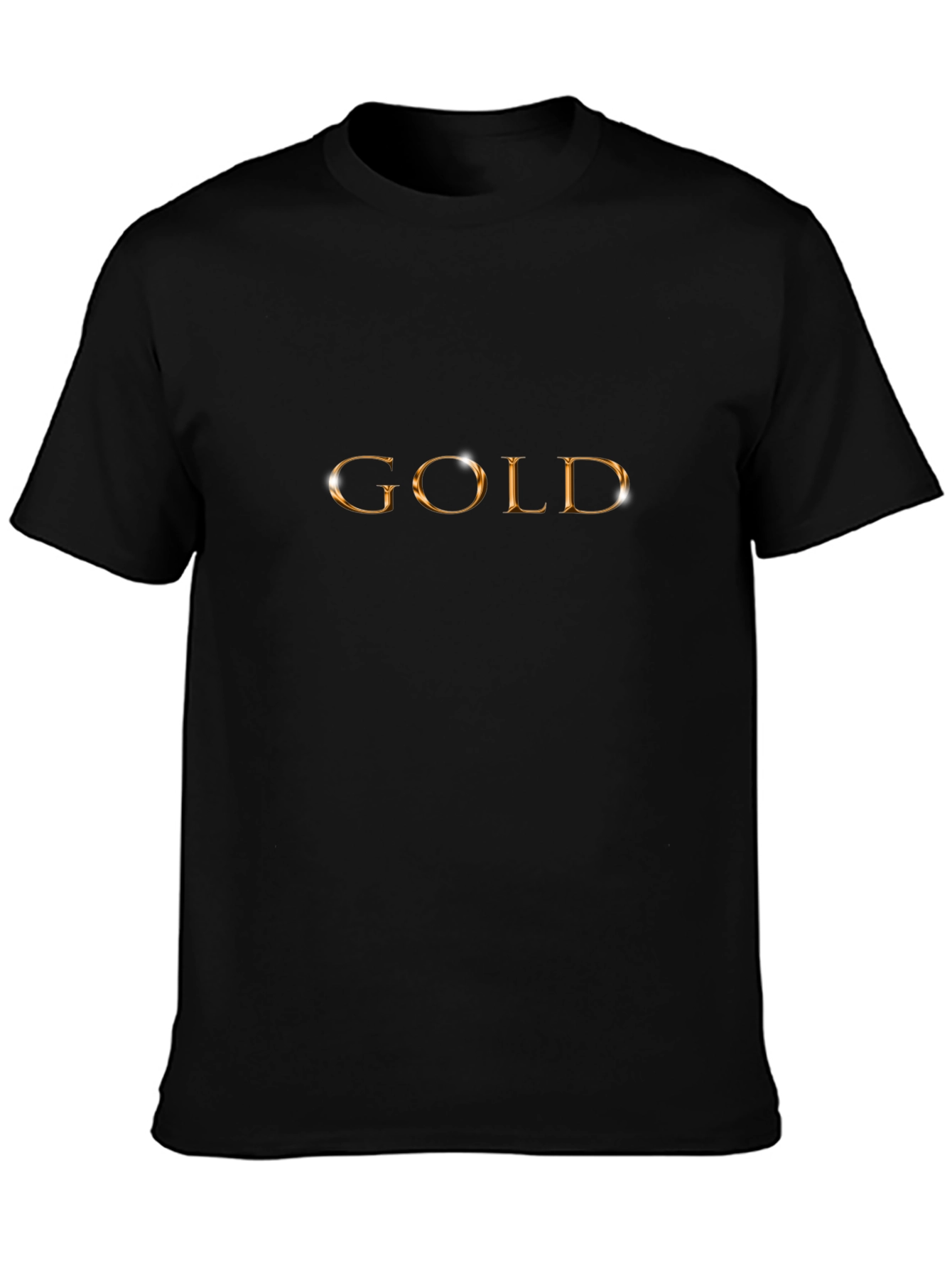 GOLD Graphic Tee - Premium Cotton Blend T-Shirt