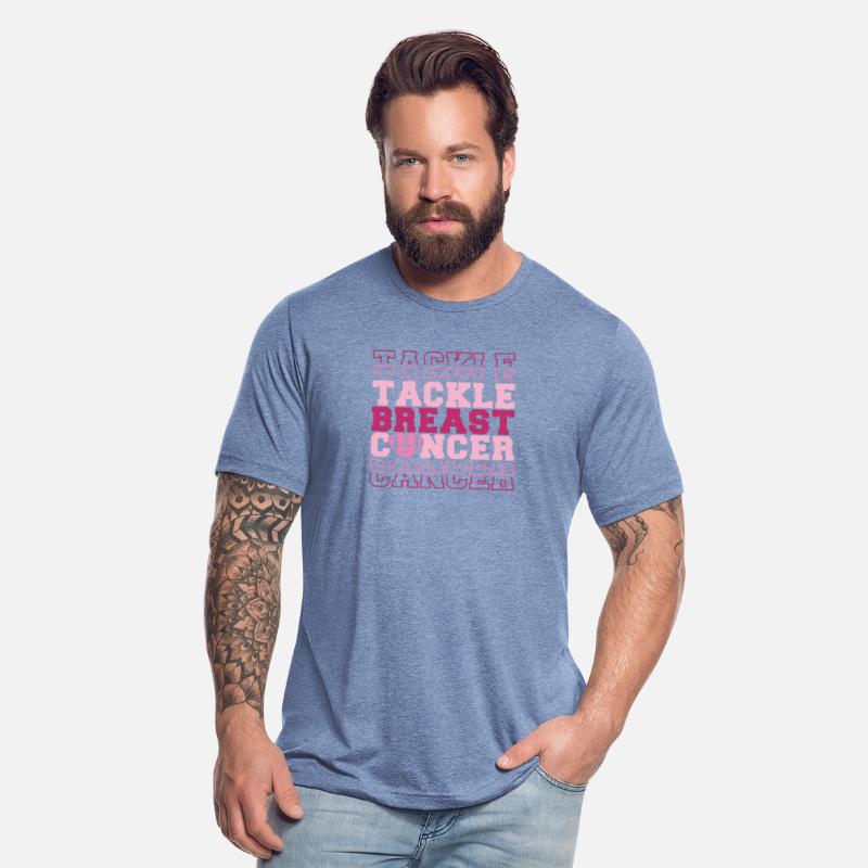 Tackle Breast Cancer Awareness Pink Ribbon Footbal