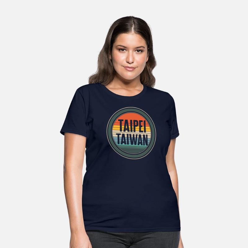 Taiwan Shirt, Taipei Taiwan Vintage Retro Tee,