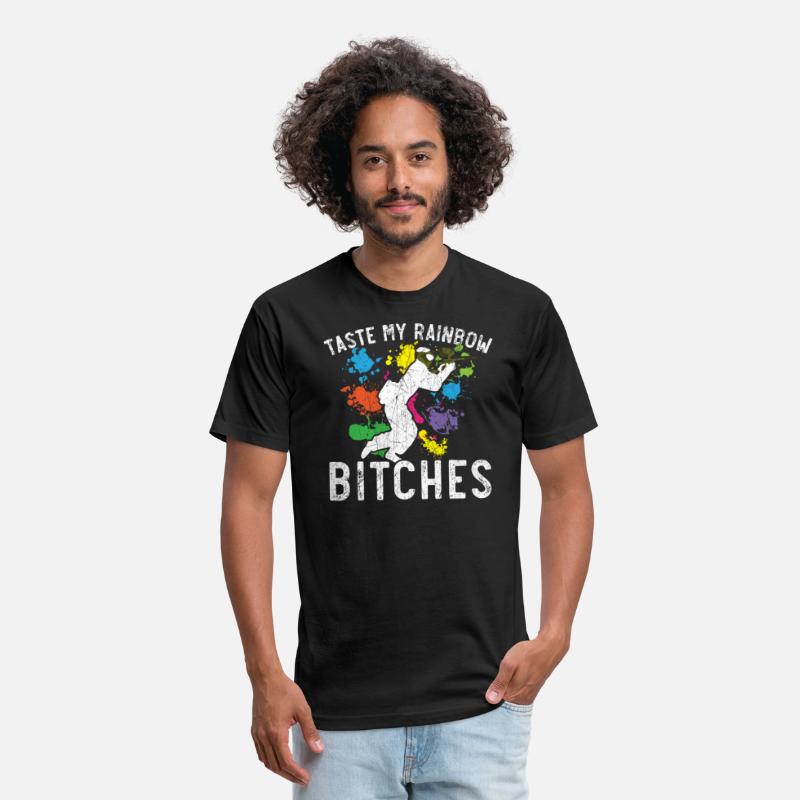 Taste My Rainbow Bitches Paintball Player