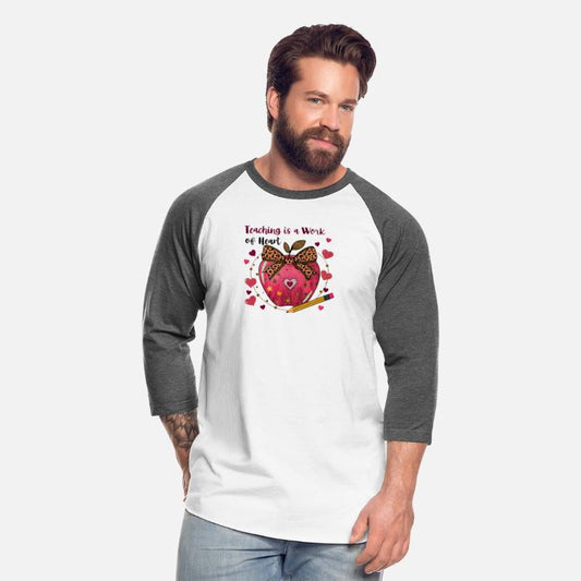 Teacher Coquette Bow Valentine Apple