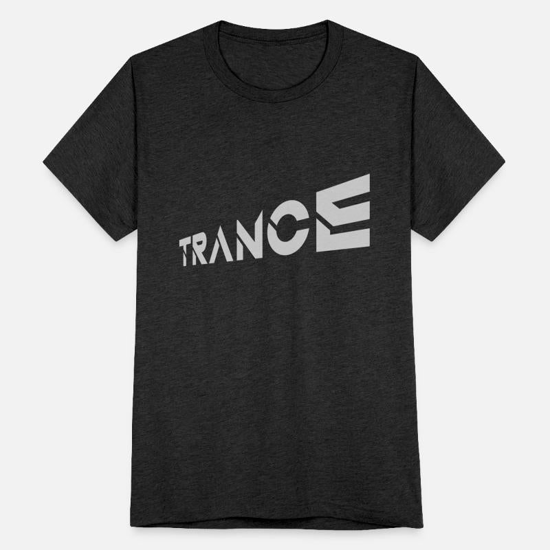 techno trance lettering music