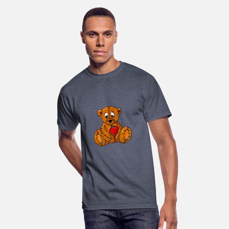 Teddy bear with a broken heart