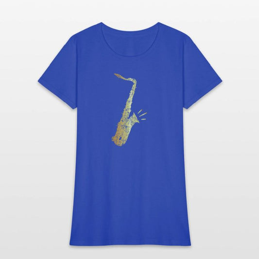 Tenor Saxophone Blow (Vintage Golden-Yellow)