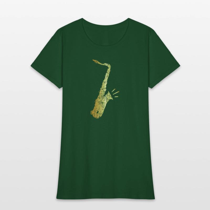 Tenor Saxophone Blow (Vintage Golden-Yellow)