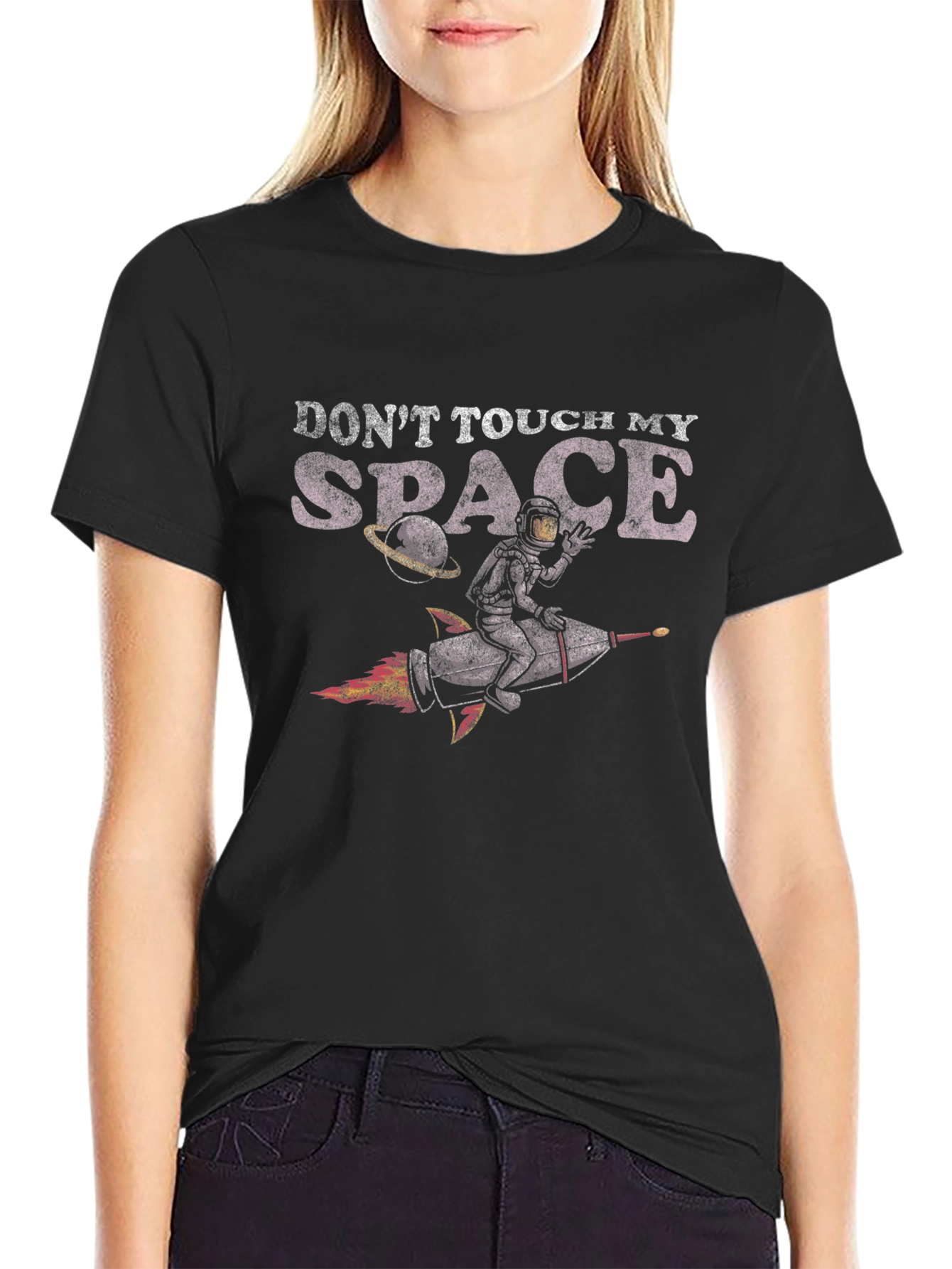 Dont Touch My Space Graphic T-Shirt