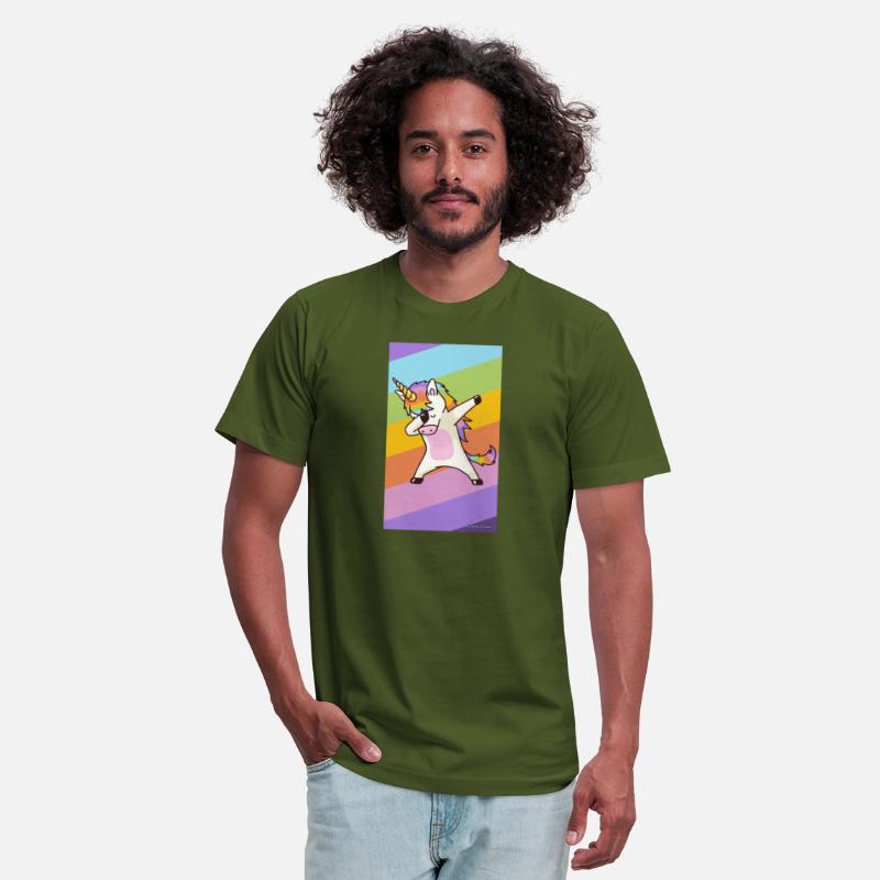 The Colorful Dabbing Unicorn