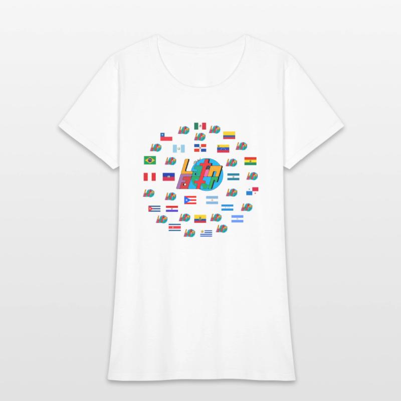 The Global Latin Factor Multi Latino Flags