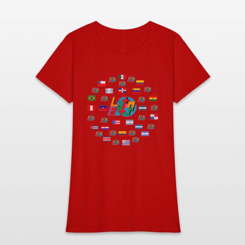 The Global Latin Factor Multi Latino Flags