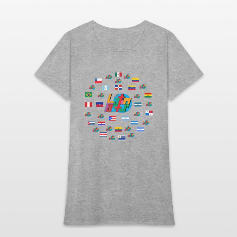 The Global Latin Factor Multi Latino Flags