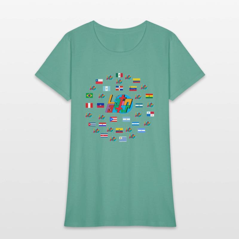 The Global Latin Factor Multi Latino Flags