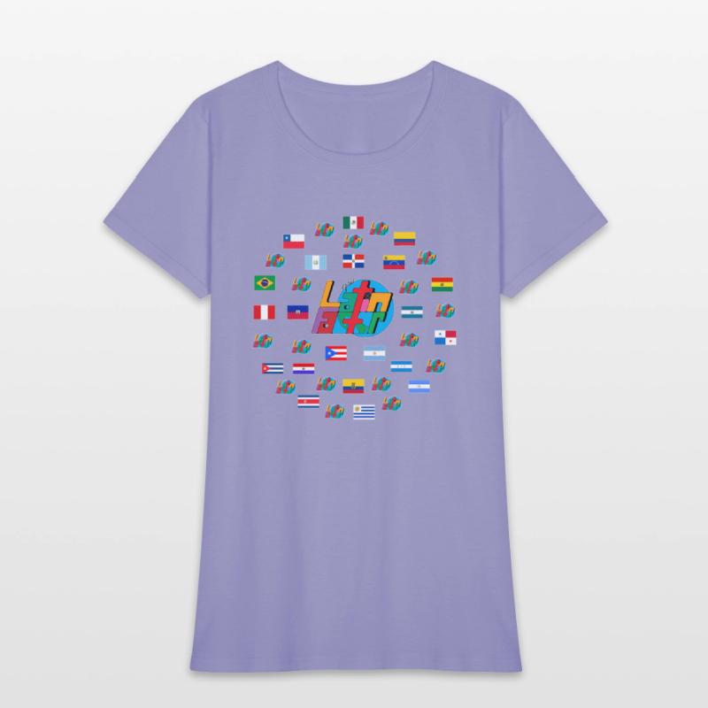 The Global Latin Factor Multi Latino Flags