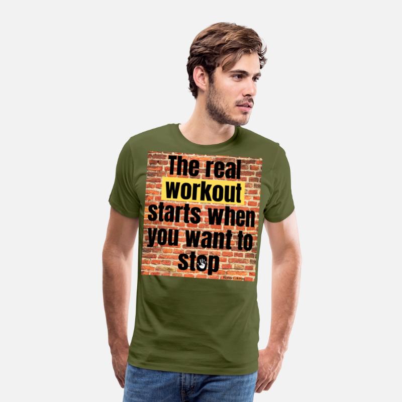 The real workout starts when you want to stop