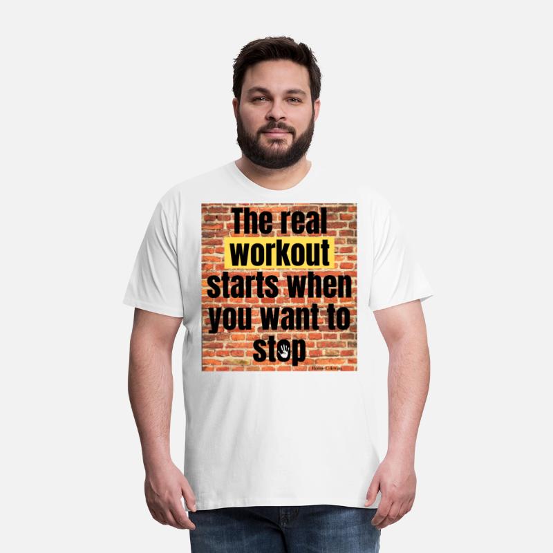 The real workout starts when you want to stop
