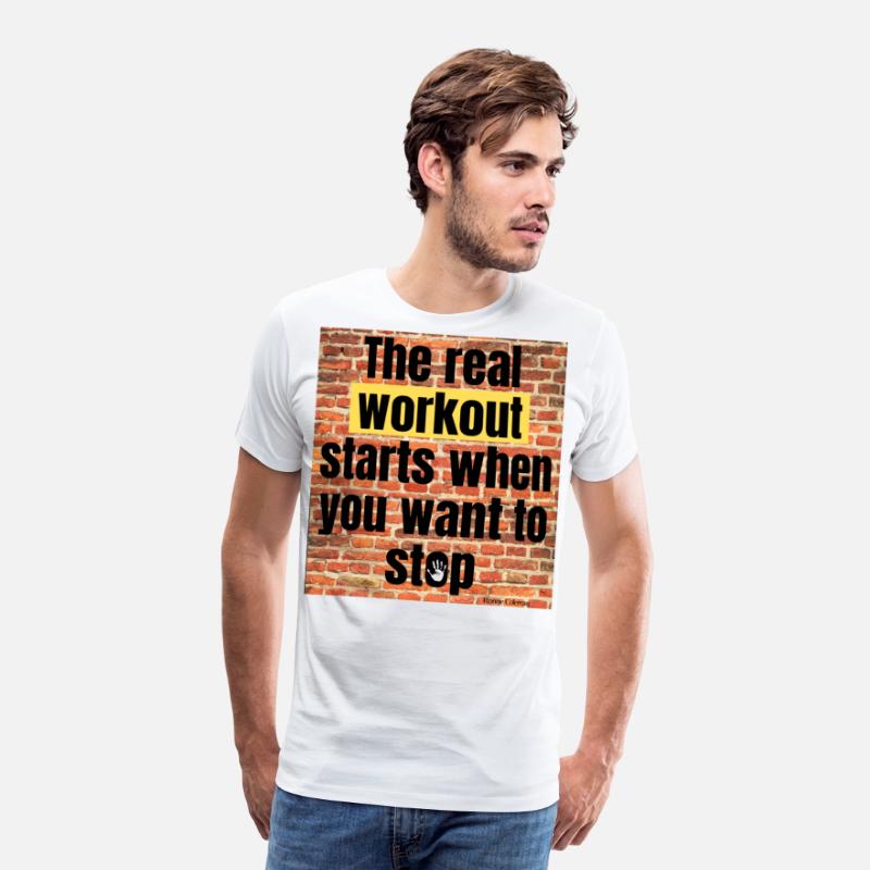 The real workout starts when you want to stop