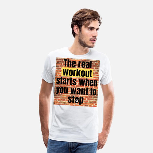 The real workout starts when you want to stop