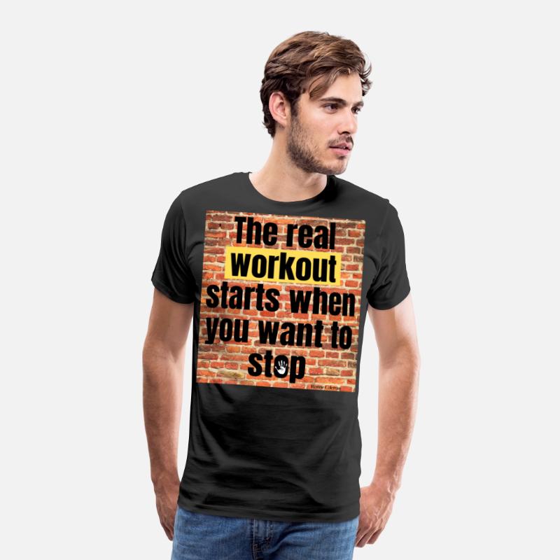 The real workout starts when you want to stop