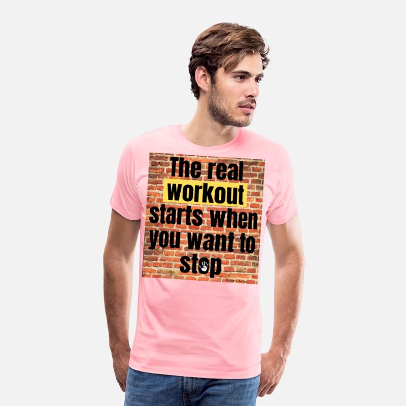 The real workout starts when you want to stop