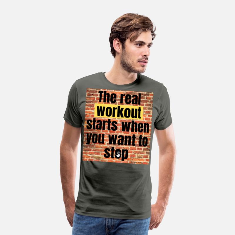 The real workout starts when you want to stop