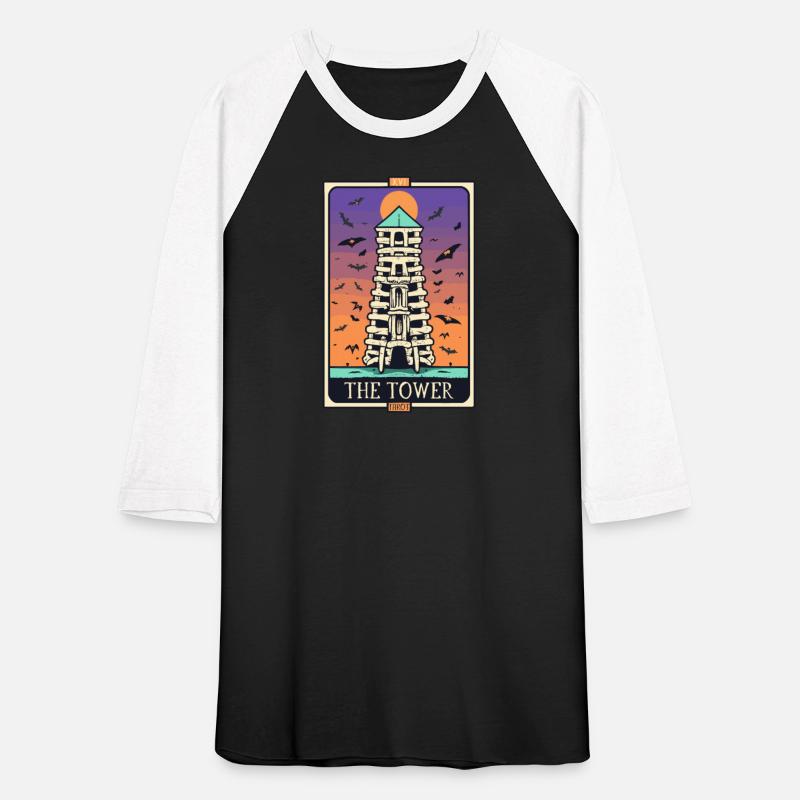 The Tower Tarot Skeleton Halloween Style