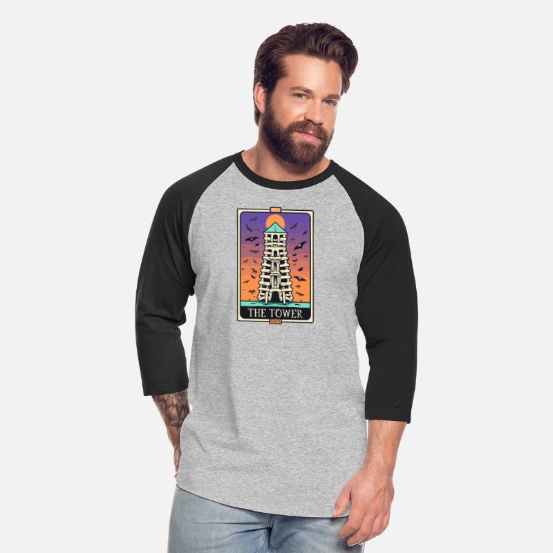 The Tower Tarot Skeleton Halloween Style