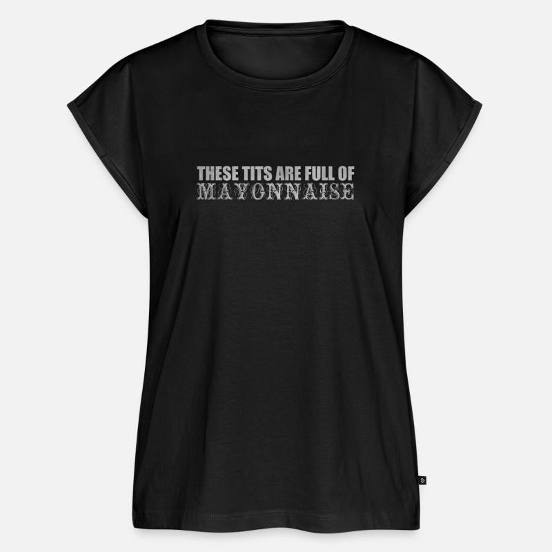 These tits are full of mayonnaise
