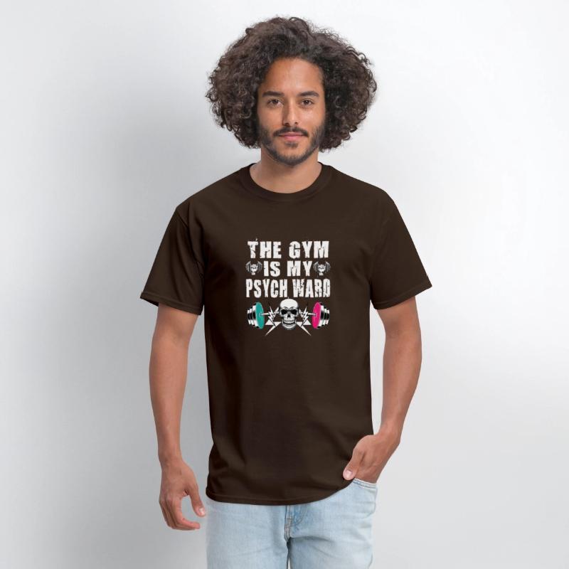 They Gym Is My Ward Funny Cute Psych Joke Fitness
