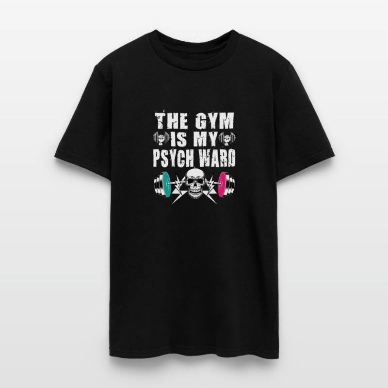 They Gym Is My Ward Funny Cute Psych Joke Fitness