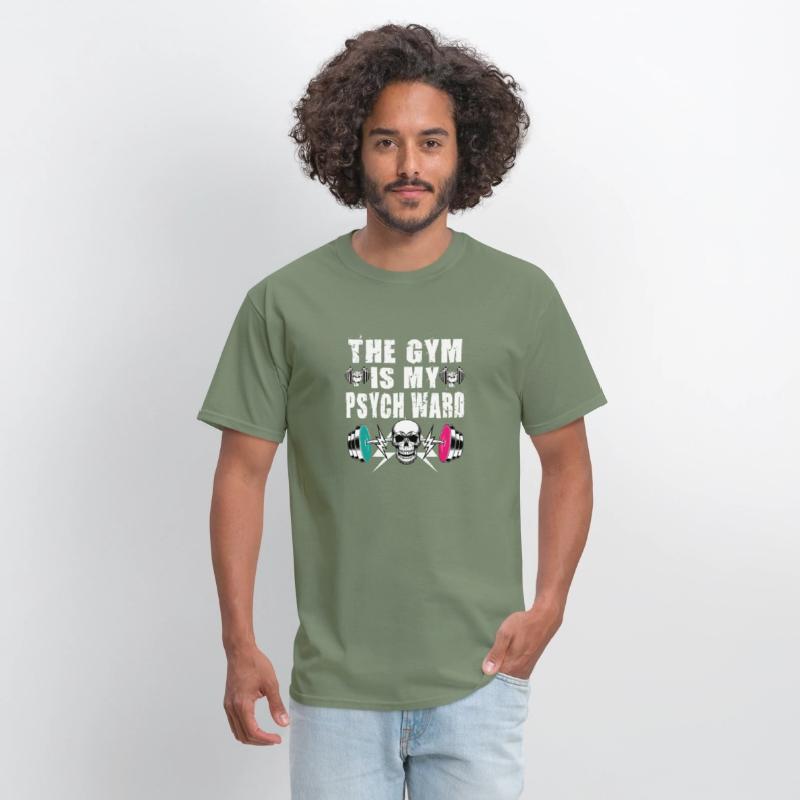 They Gym Is My Ward Funny Cute Psych Joke Fitness