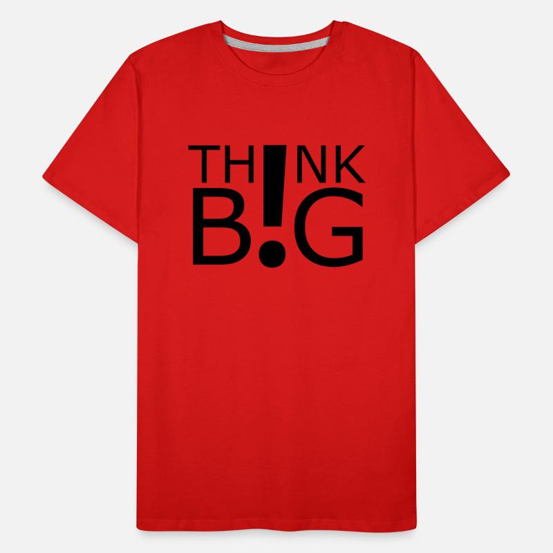 "Think Big" Motivational Graphic Design