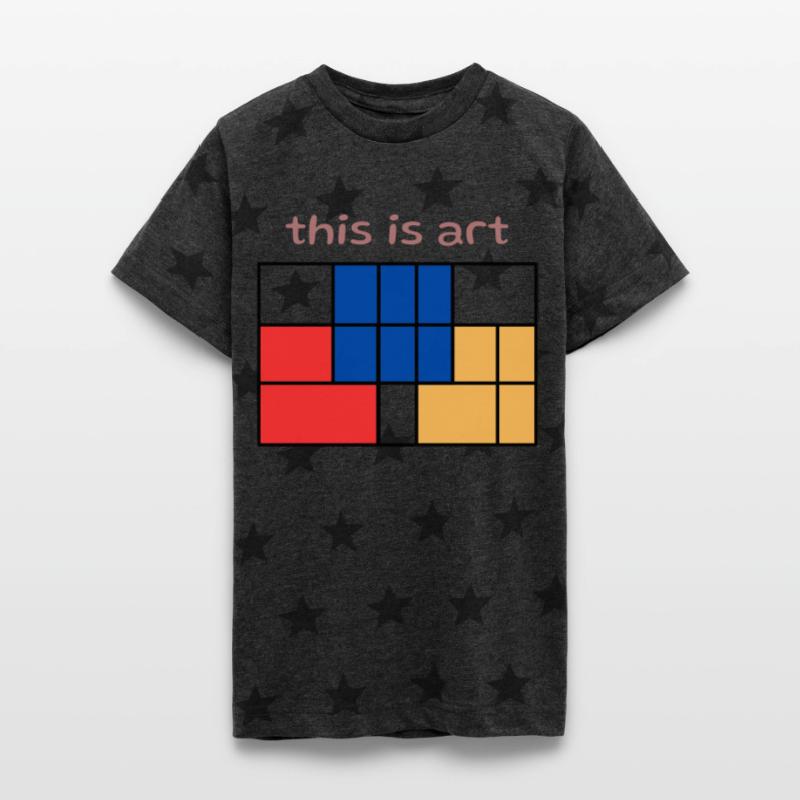 "this is art" text design