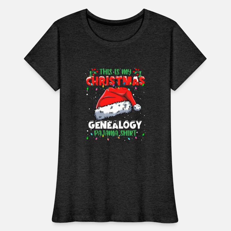 This is My CHRISTMAS GENEALOGY PAJAMA SHIRT