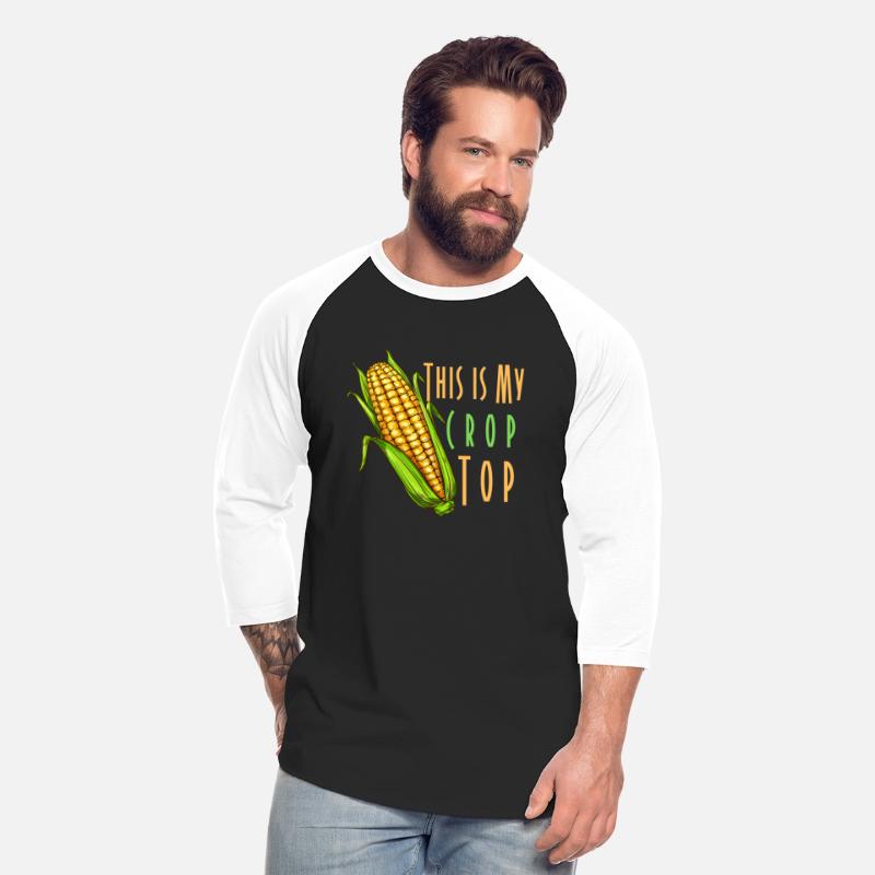 This is My Crop Top Shirt Funny Farming Corn Crop