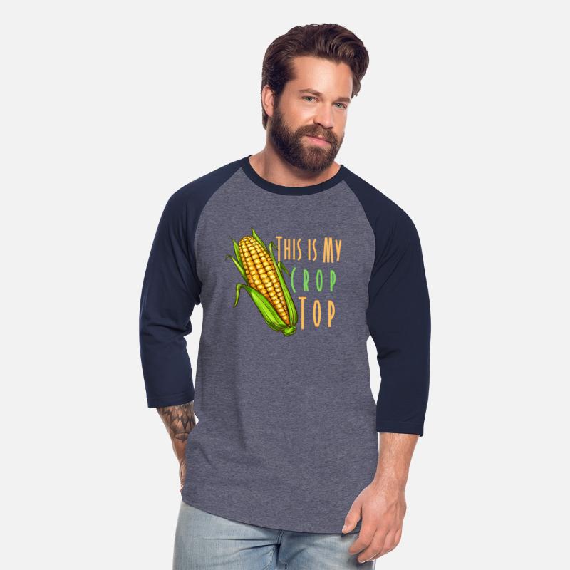 This is My Crop Top Shirt Funny Farming Corn Crop
