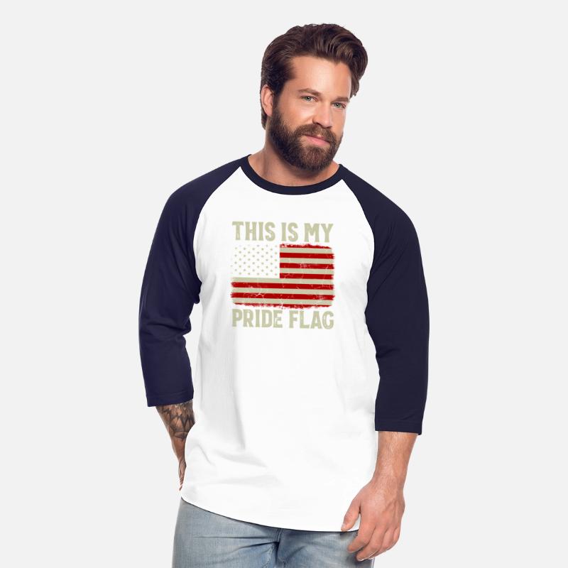 This Is My Pride Flag Patriotic American Flag 4Th
