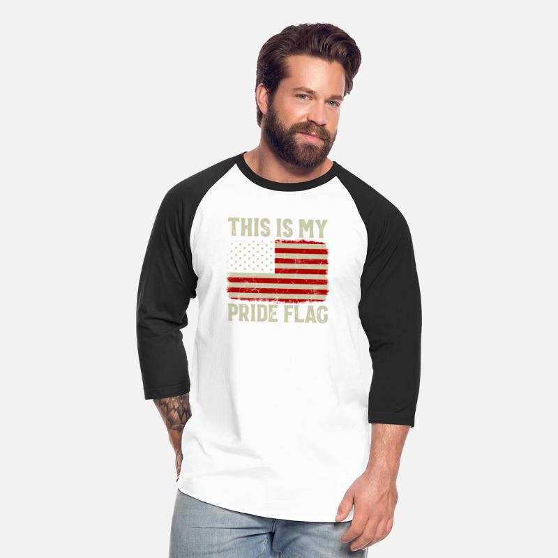 This Is My Pride Flag Patriotic American Flag 4Th