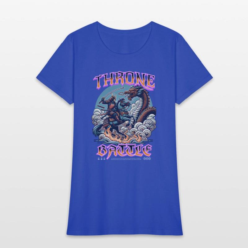 Throne Battle T Shirt Design