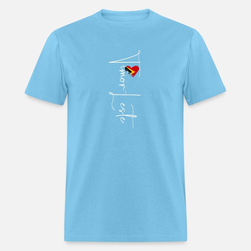 Timor Leste flag Heart Premium