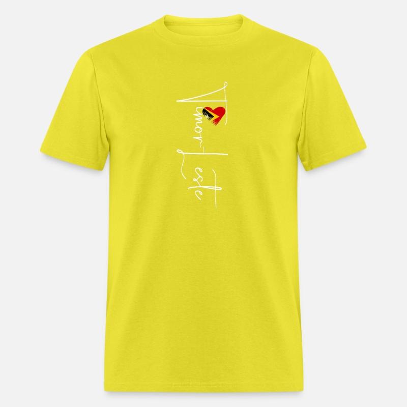 Timor Leste flag Heart Premium