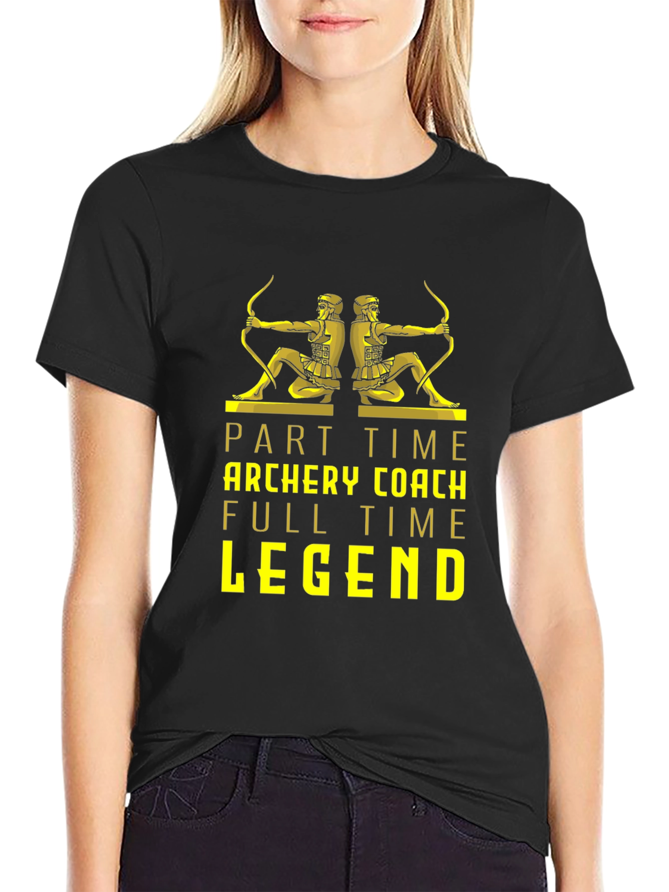 Archery Coach Legend Graphic T-Shirt