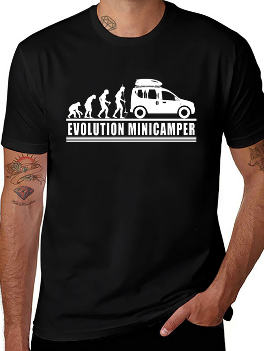 Evolution Minicamper T-Shirt - Black