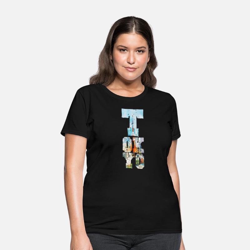 TOKYO TOWER FONT WATERCOLOR
