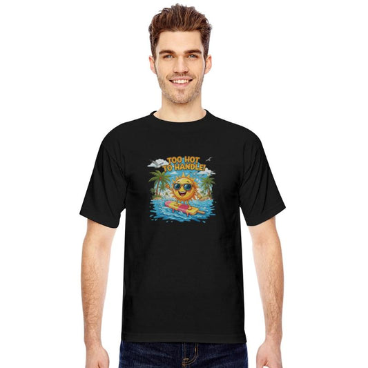 Too Hot to Handle – Funny Summer Vibes Shirt