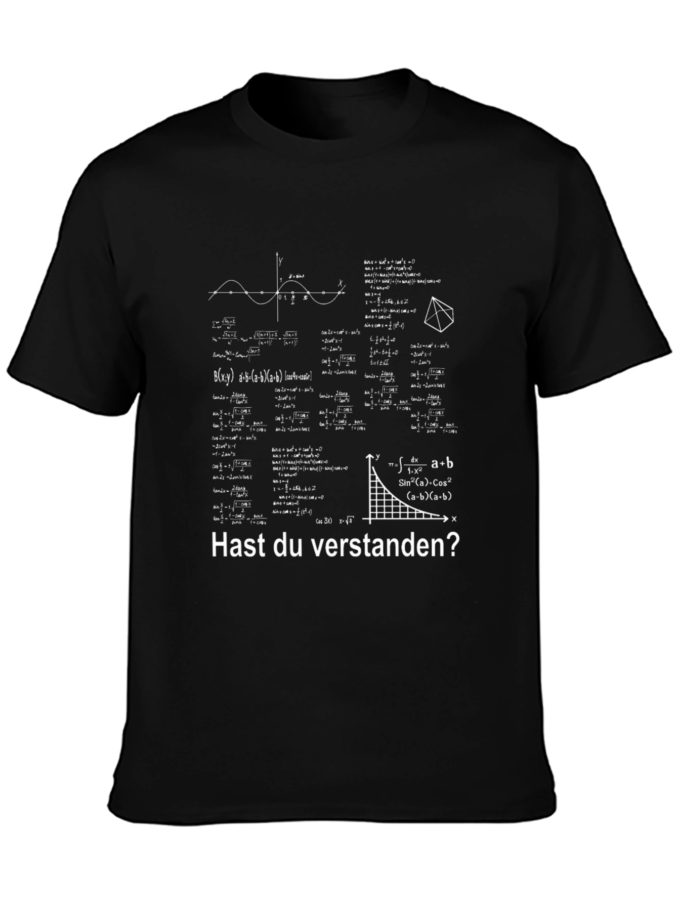 Math Equations Graphic T-Shirt