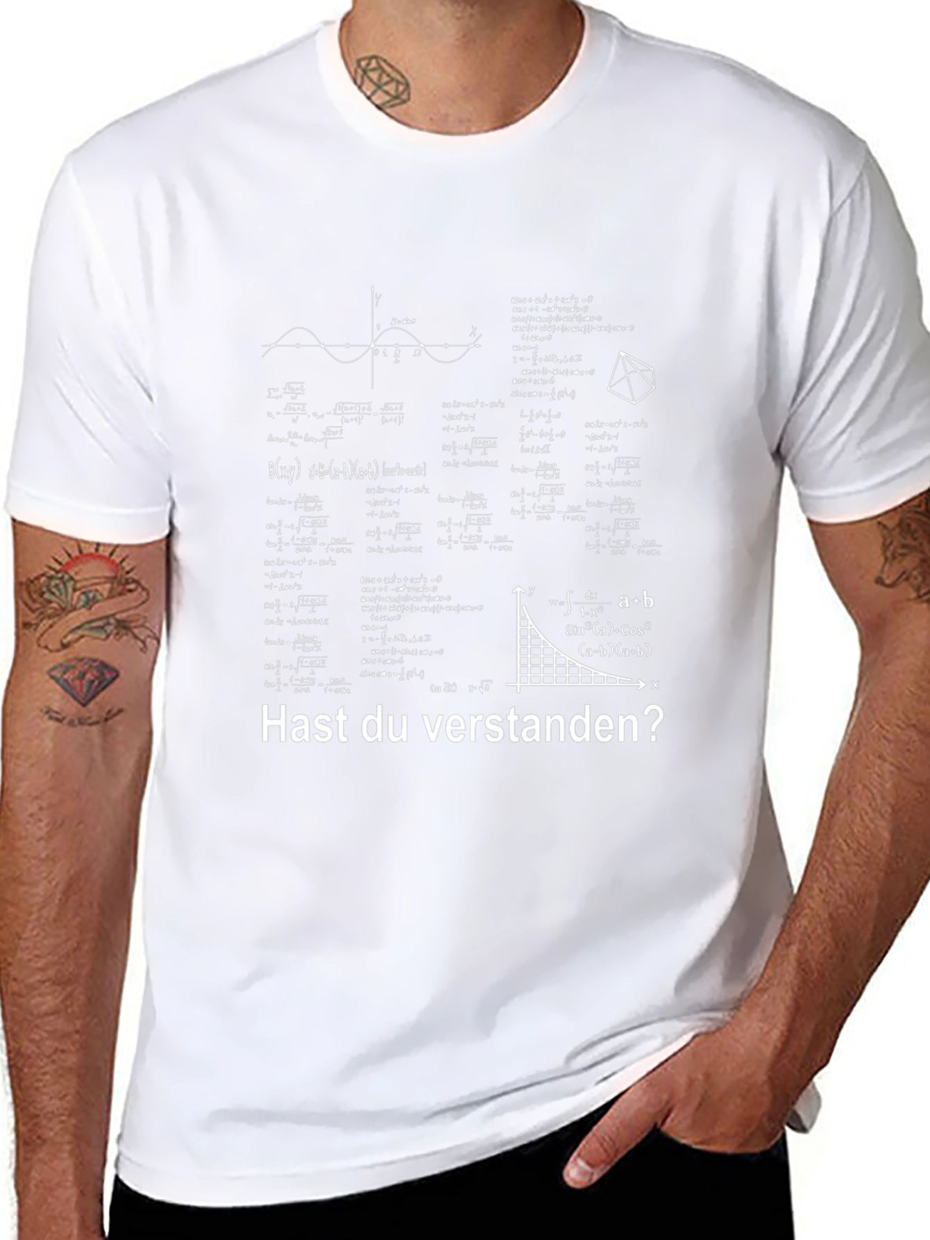 Math Equations Graphic T-Shirt