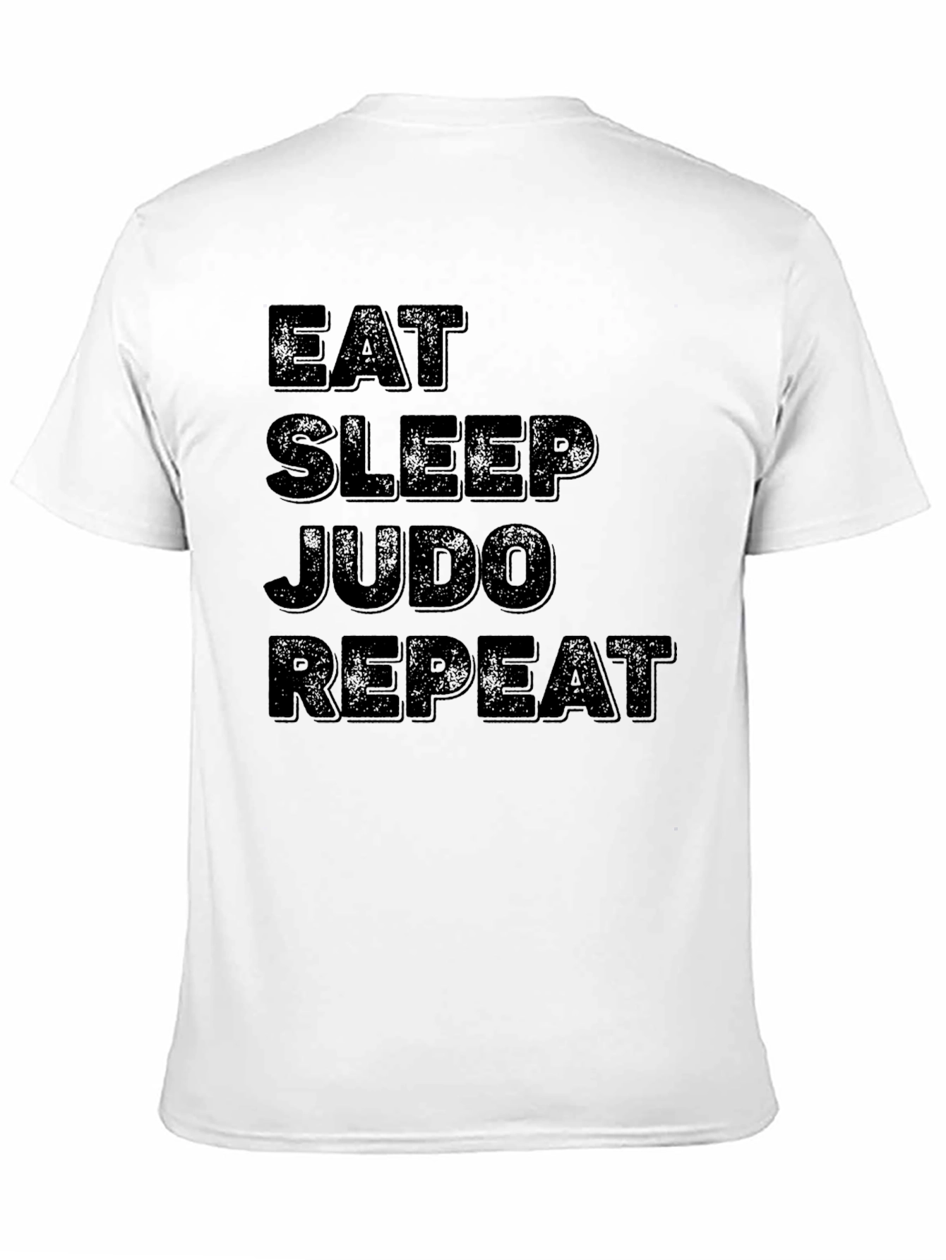 Eat Sleep Judo Repeat Black T-Shirt