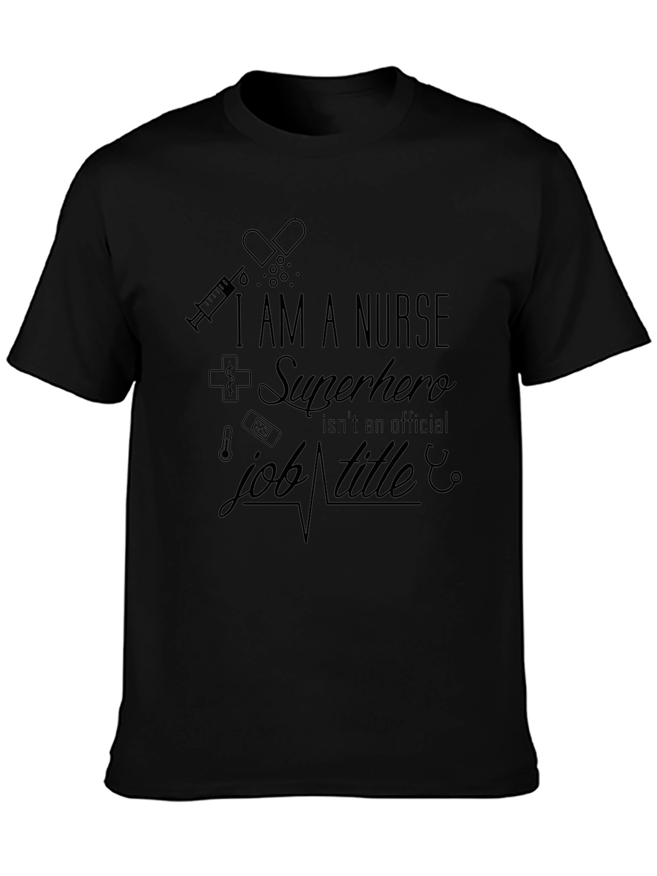 I Am a Nurse Superhero T-Shirt