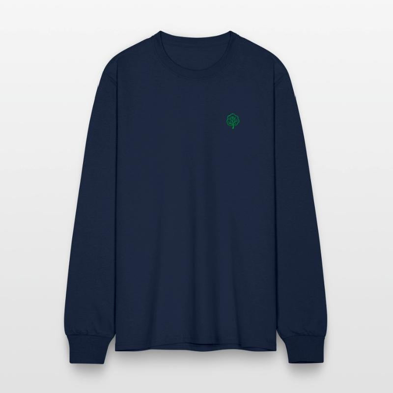 Tree embroidered