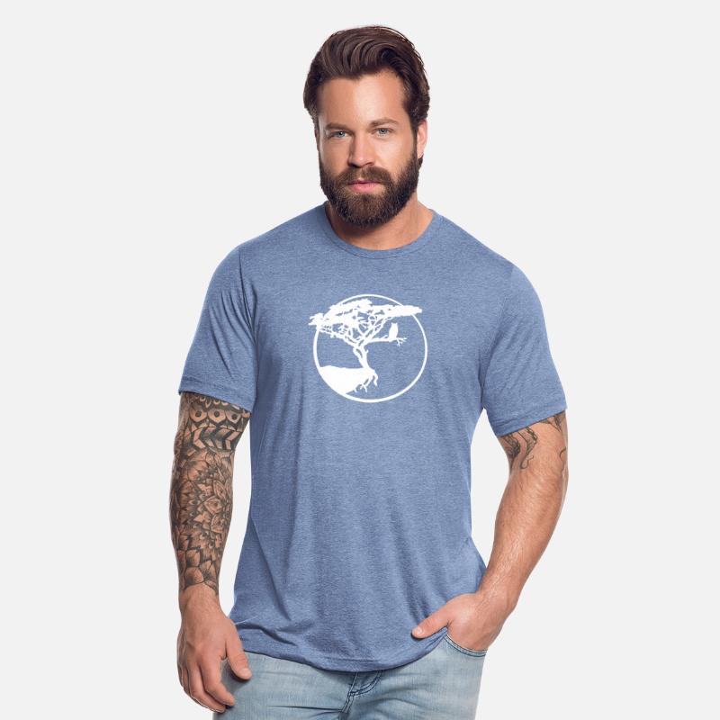 Tree Owl Bird Moon Cliff Round Night Silhouette