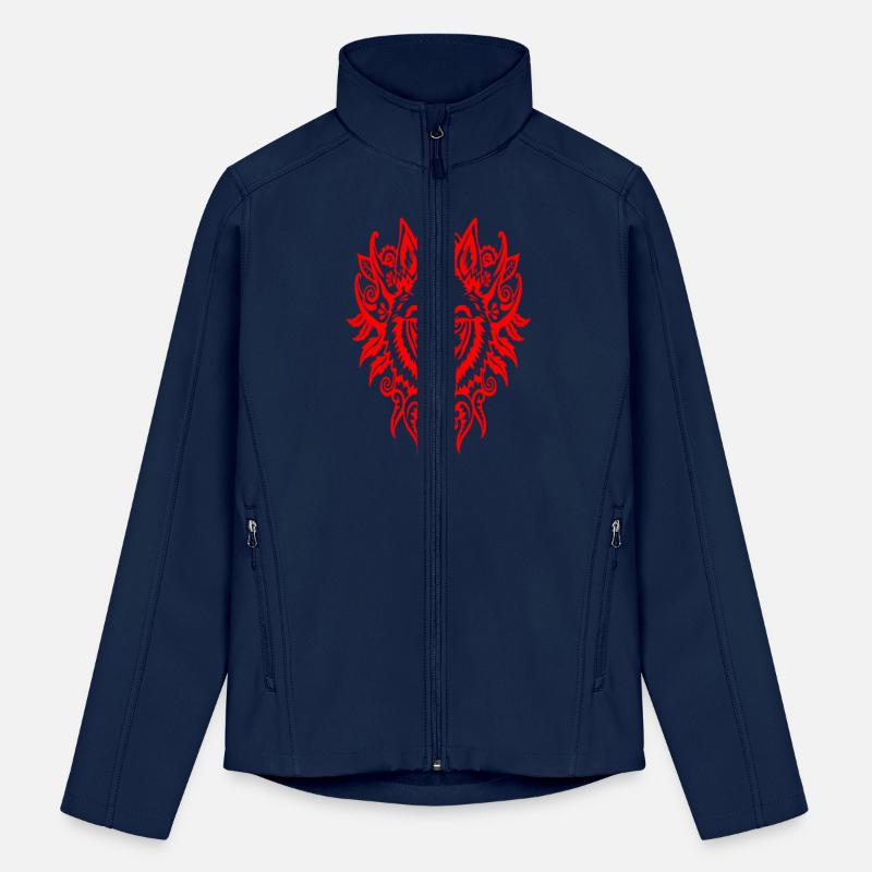 Tribal Red Wolf Spirit